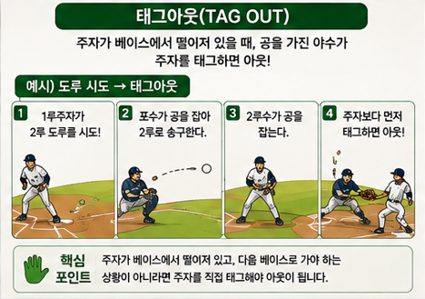 태그아웃(TAG OUT)