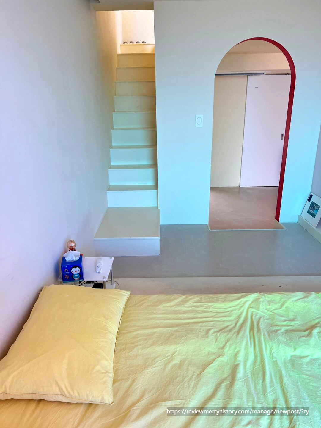 부엌 가는 계단