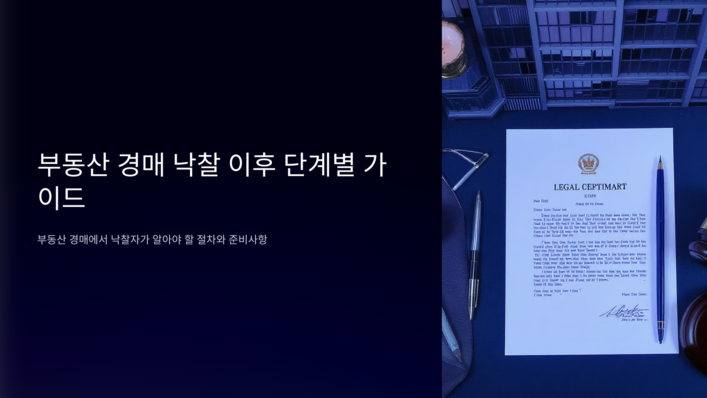 경매 낙찰 후 등기 이전 절차 완벽 정리