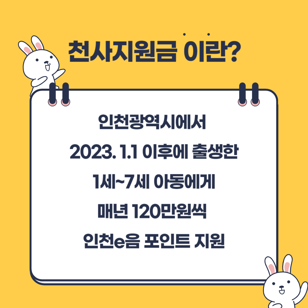 천사지원금