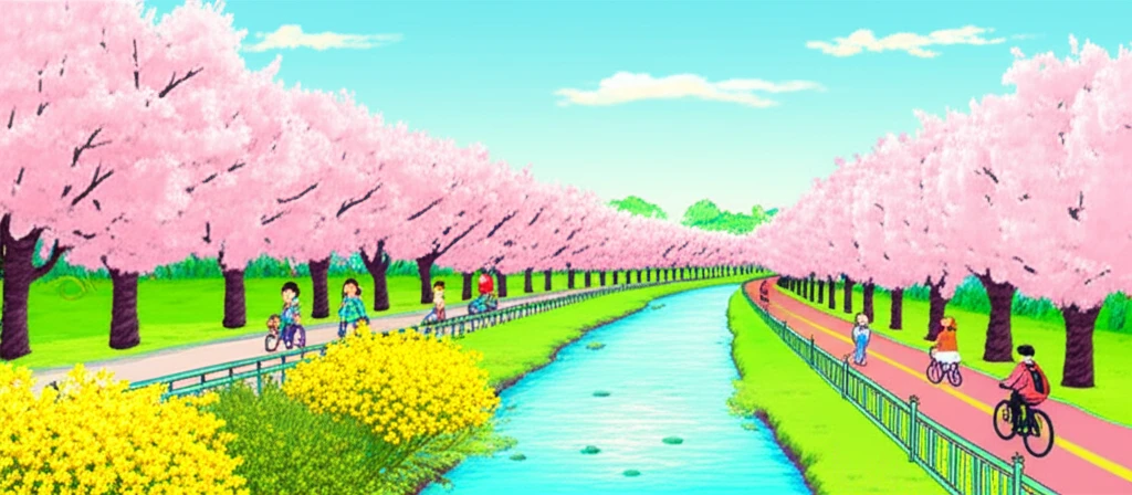 정읍천 벚꽃길 산책 코스와 내장산 단..