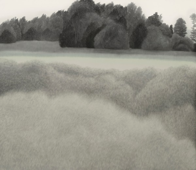 Christison Park. 화선지에 수묵채색