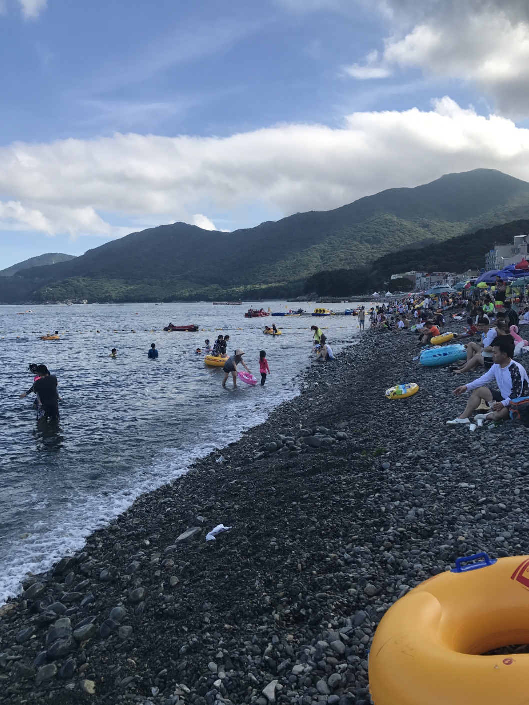 거제도 몽돌해수욕장