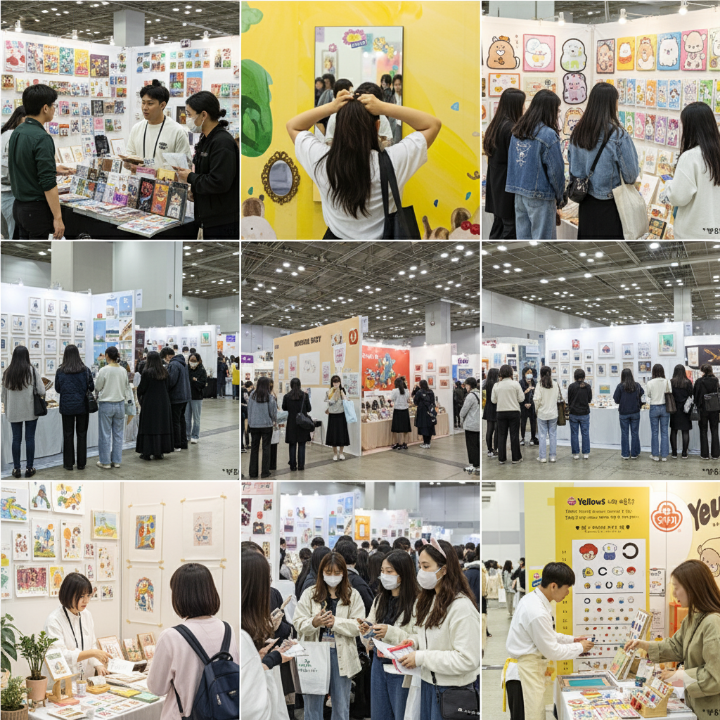 지난 페어의 주제관 사진