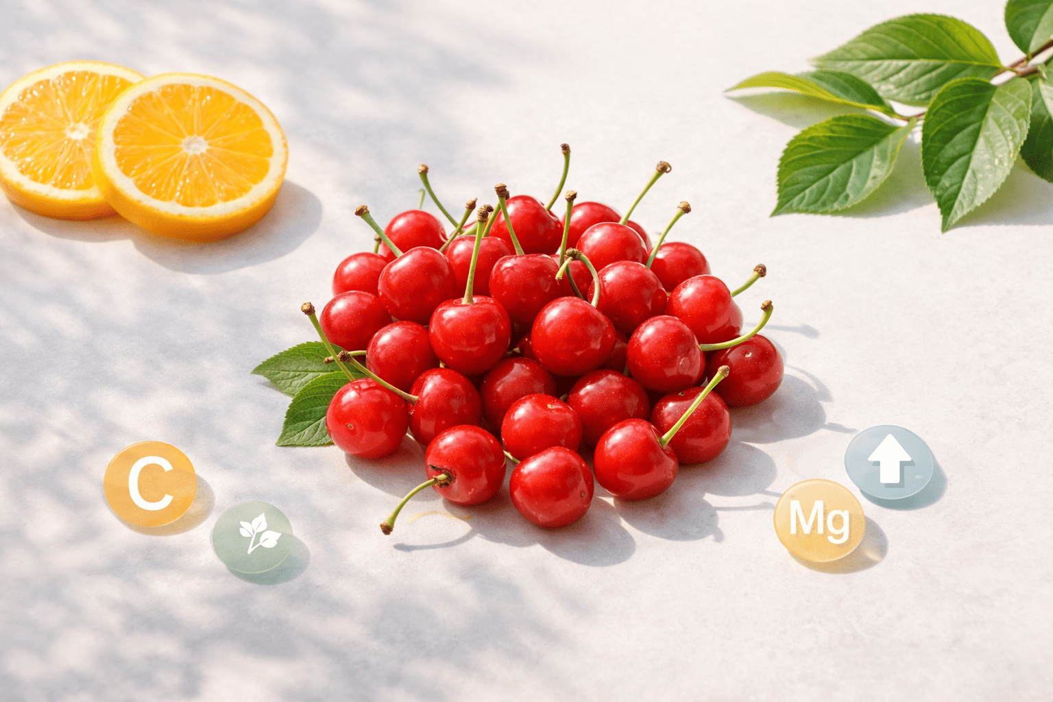 앵두의 주요 영양성분