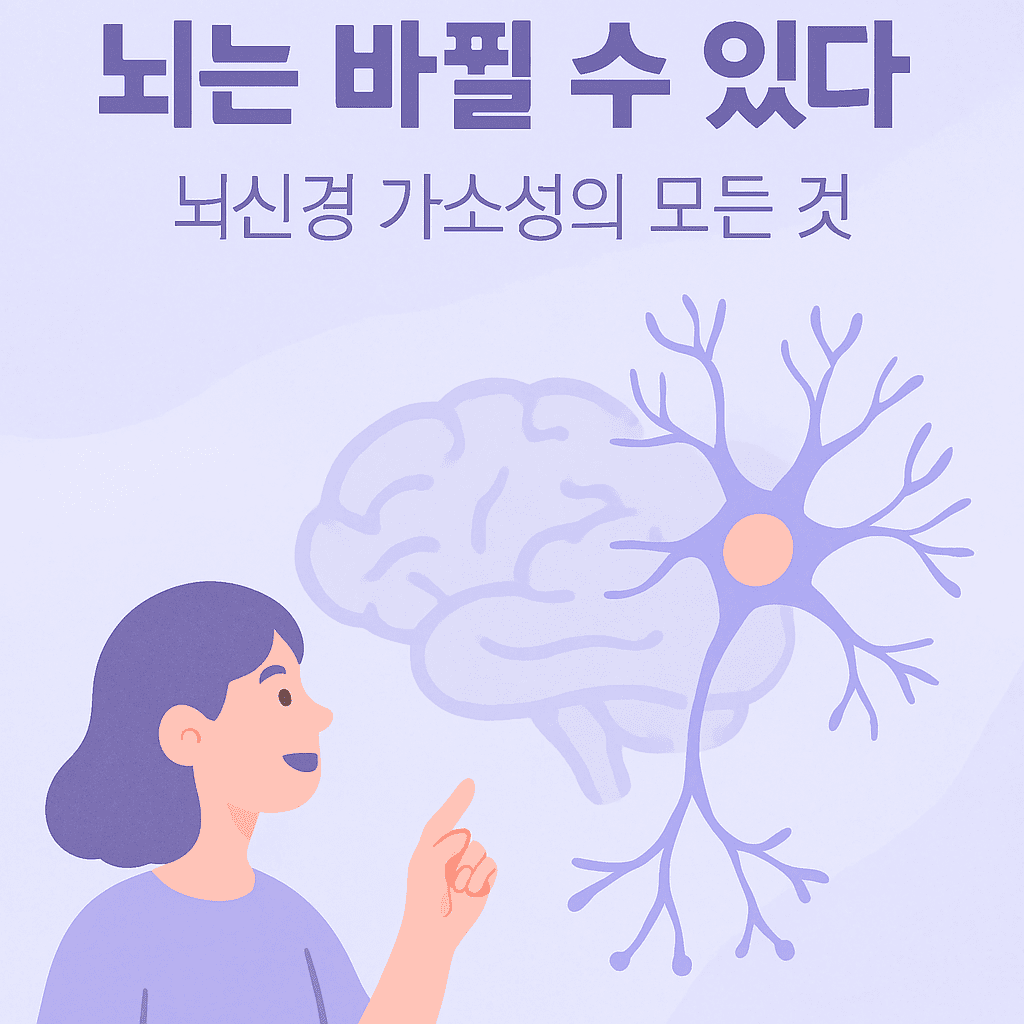 뇌는 바뀔 수 있다: 뇌신경 가소성의 모든 것