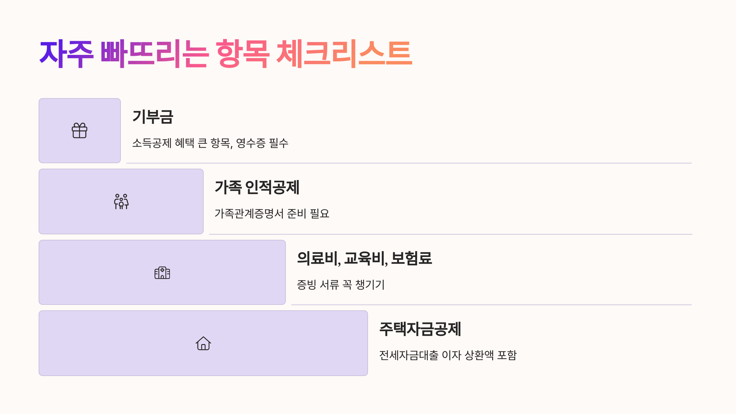 📝 자주 빠뜨리는 항목 체크리스트