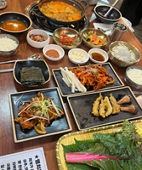 남해멸치쌈밥정식