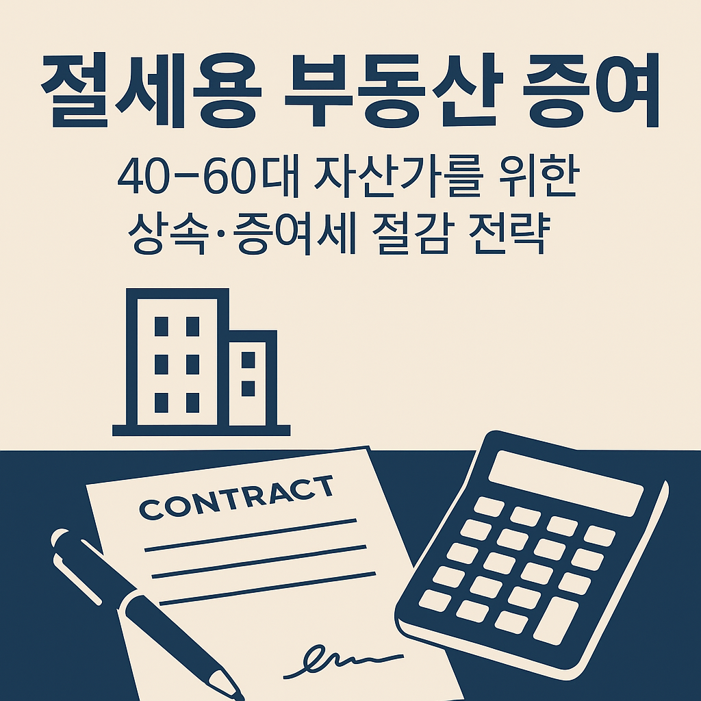 절세용 부동산 증여