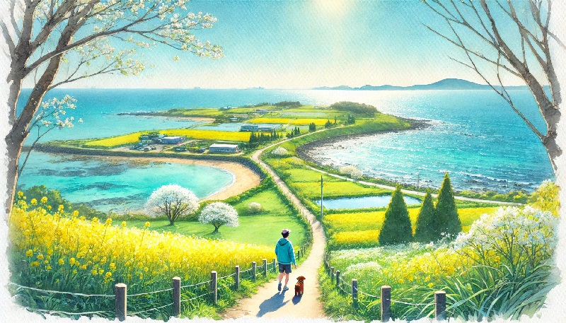 사계절 반려견 동반 여행지 추천: 봄, 여름, 가을, 겨울 강아지와 함께 가기 좋은 국내 여행 명소
