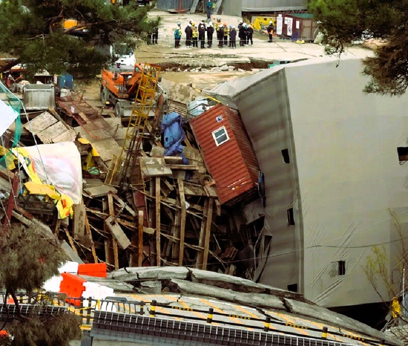 신안산선 붕괴- 형식적 모니터링과 관리 부실