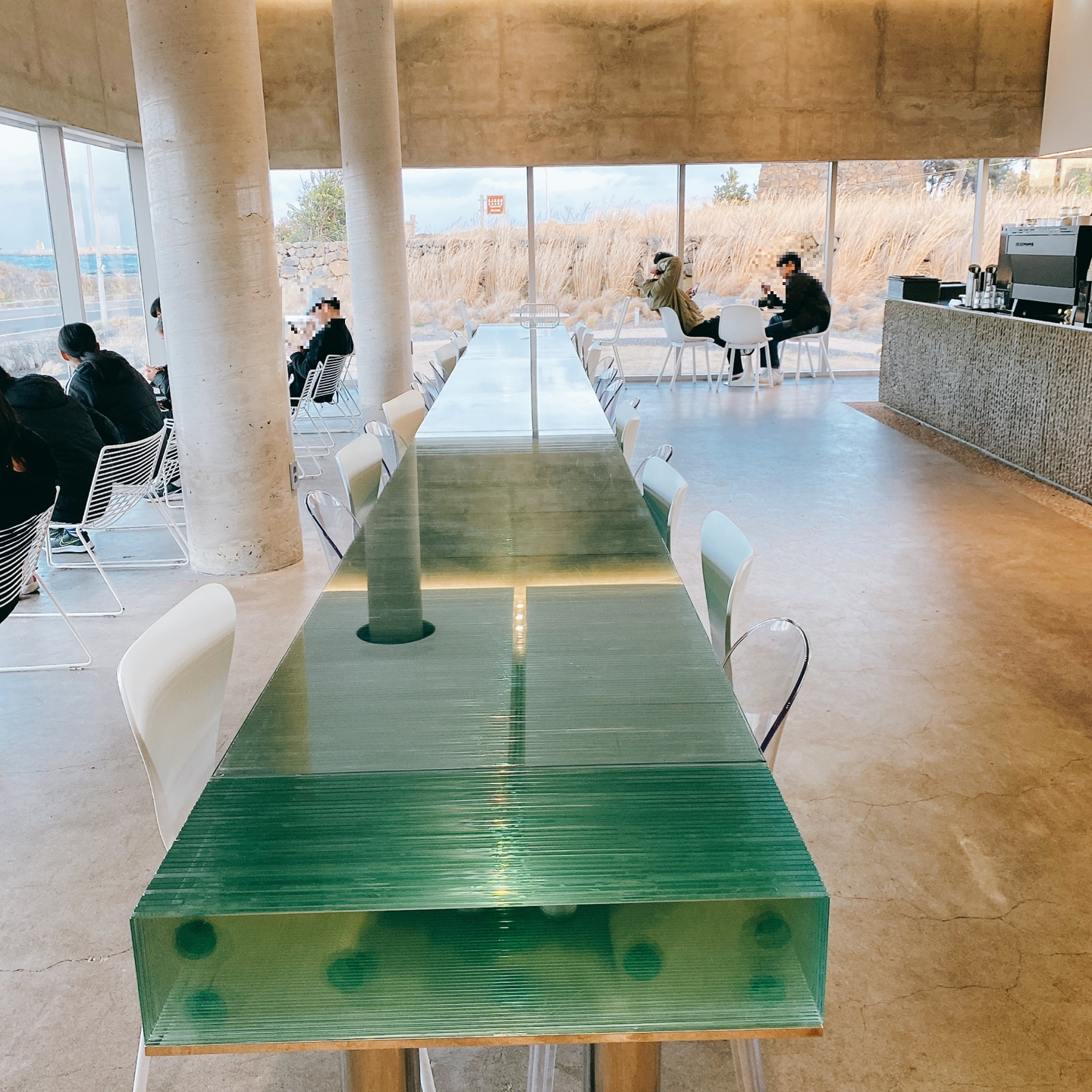 제주 성산 오조포구 오션뷰 오른 카페