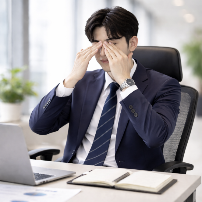 간단한 눈 스트레칭 방법