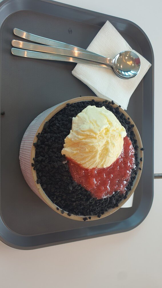 돼지바 빙수