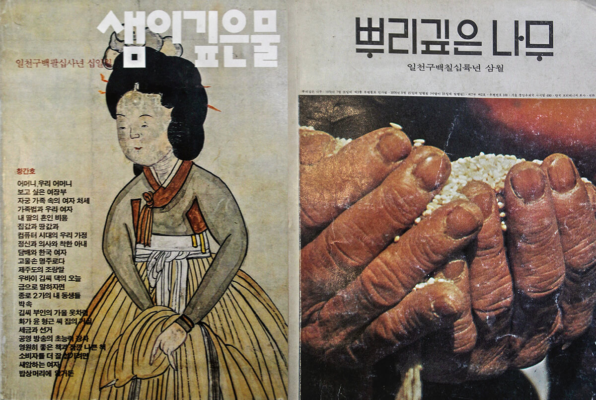 샘이깊은물 뿌리깊은나무 표지