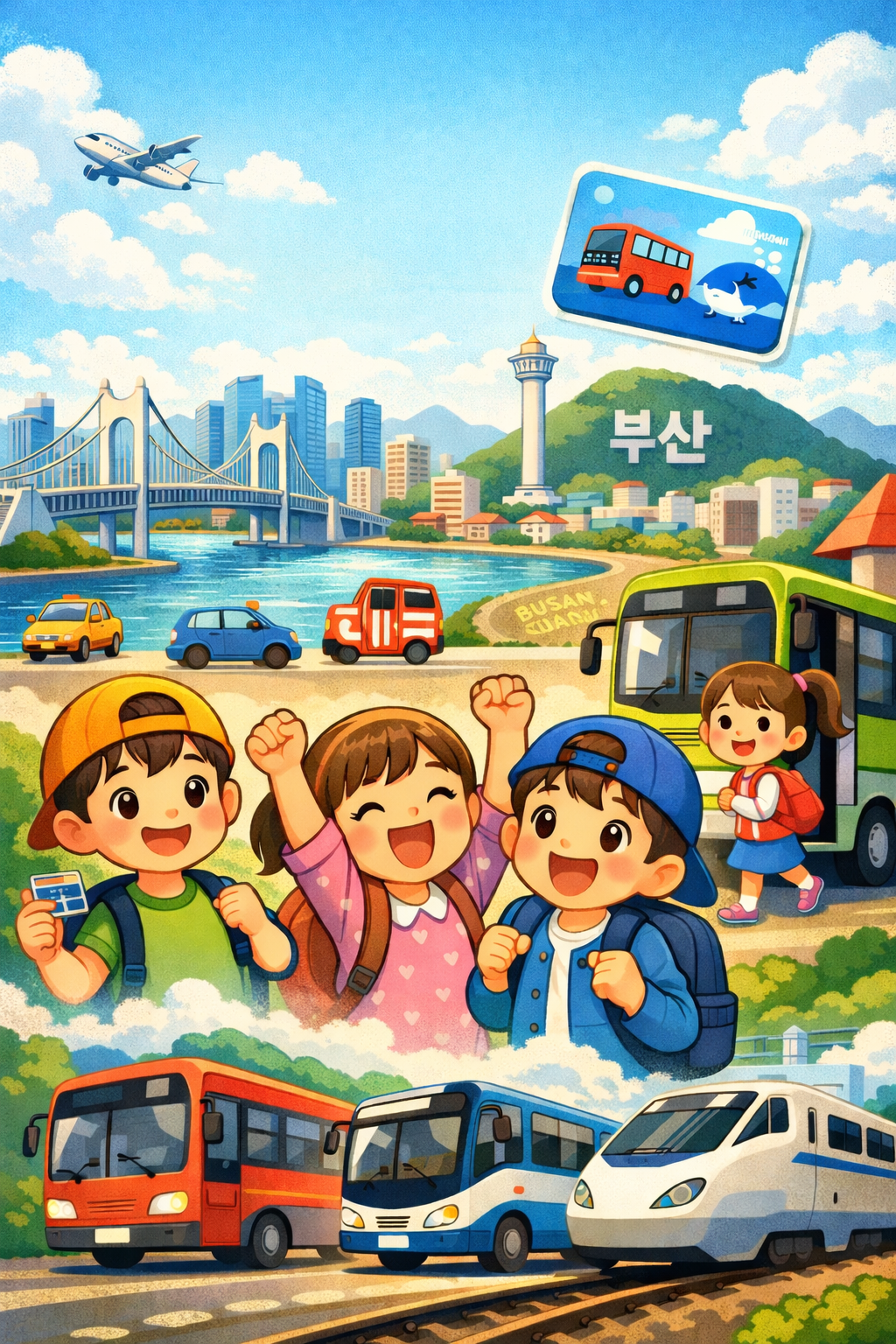 부산 어린이 교통카드 12세까지 무료? 전국 버스 어린이 요금 총정리 (2026 최신) 관련 사진