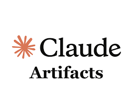 클로드 아티팩트(Claude Artifacts) 공식 로고 이미지와 텍스트