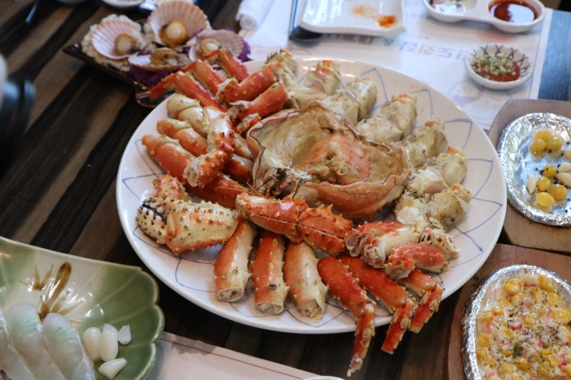 군산 킹크랩 맛집 비응항 완도회집