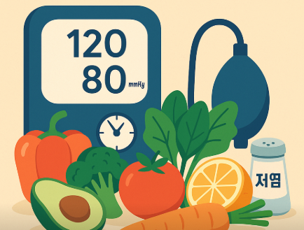 혈압을 안정시키는 음식 사진