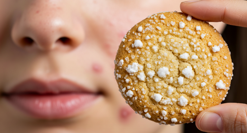 피해야 할 여드름 유발 음식