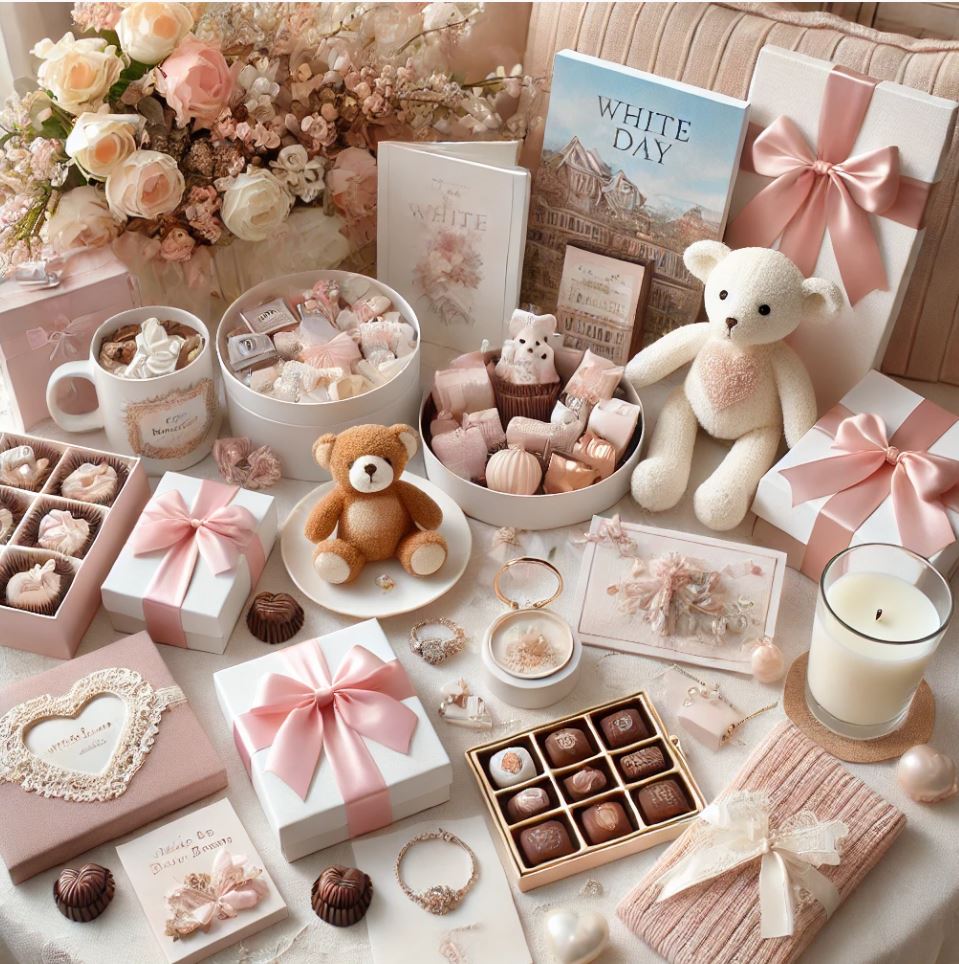 화이트데이 선물 관련 사진