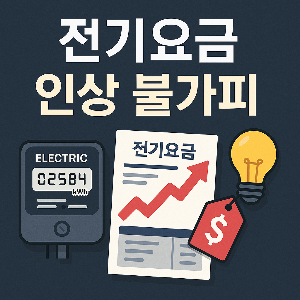 전기요금 인상 불가피 사진 관련