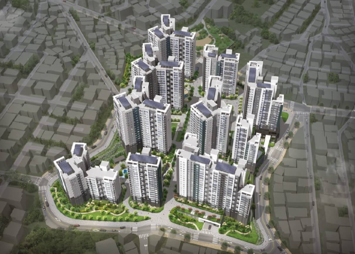 상도 푸르지오 클라베뉴 전경