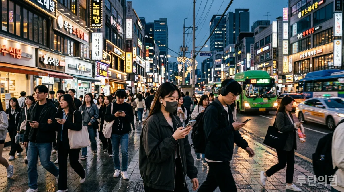 2026년 한국 도시의 바쁜 일상 속 디지털 콘텐츠 소비 트렌드