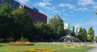 삿포로 오도리 공원 내부