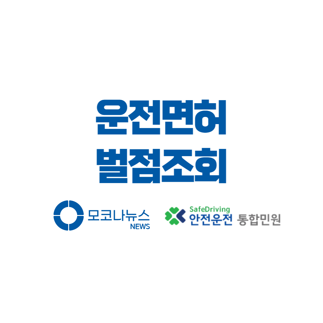 운전면허-벌점조회