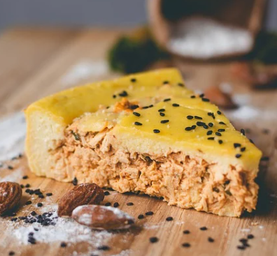 아몬드로 만든 파이 이미지