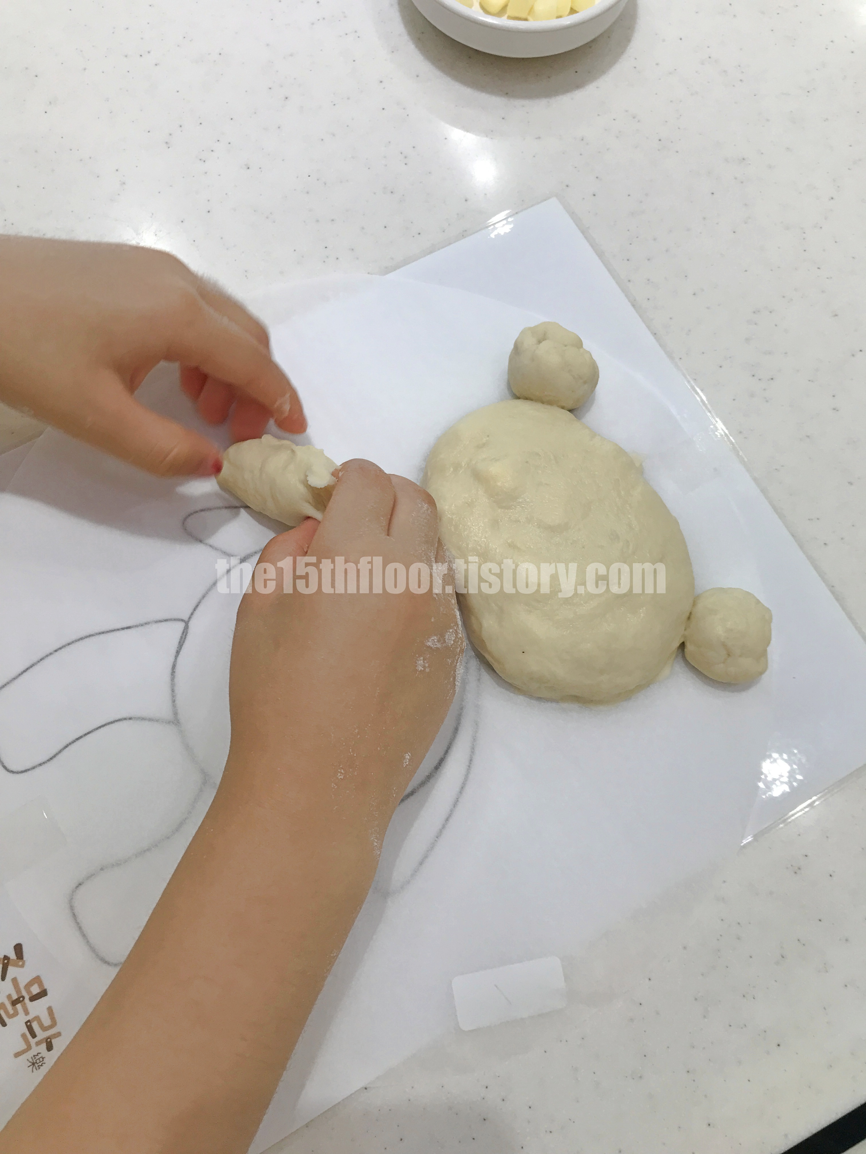 구례 자연드림파크 &amp;#39;조물락 공방&amp;#39; 곰돌이빵 만들기 2