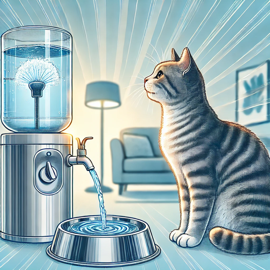 고양이의 수분 섭취가 중요한 이유