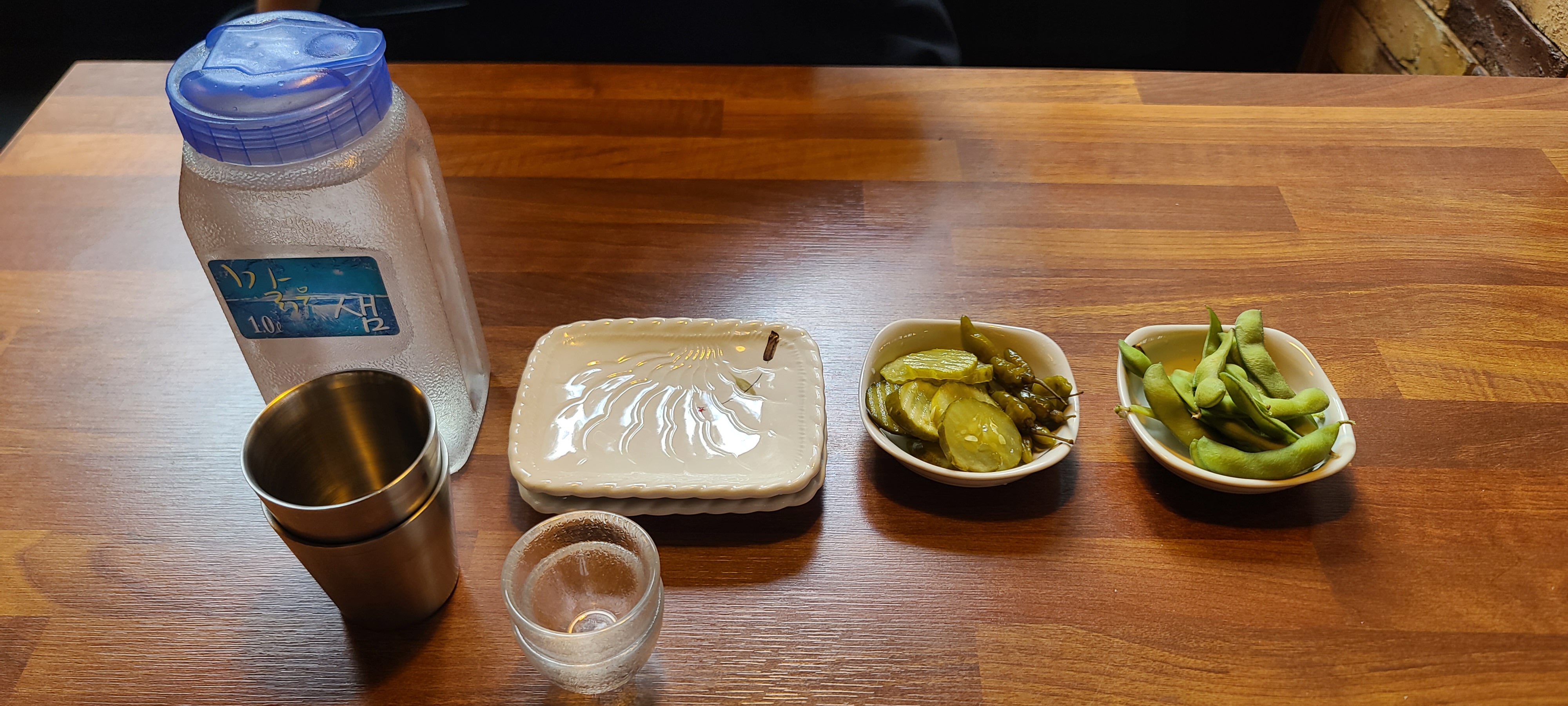 성남맛집 일식요리 철판요리 오또꼬야마 종합시장맛집 철판볶음요리 일식 메뉴판 주문완료
