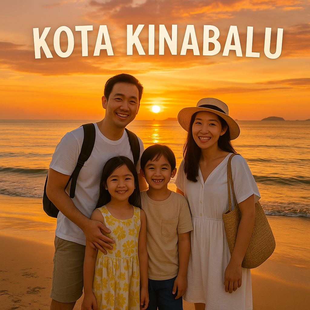 코타키나발루 가족 여행 이미지