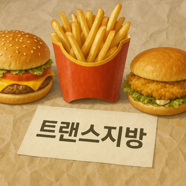 트랜스지방이 함유된 패스트푸드