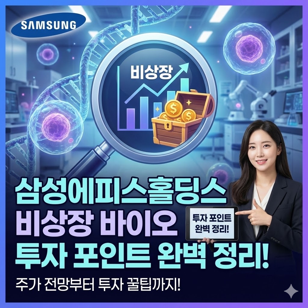 삼성에피스홀딩스 주가, 비상장 바이오 투자 포인트 정리