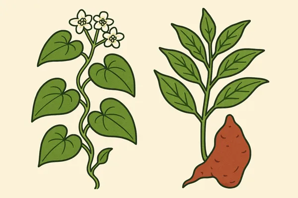 박주가리 하수오 구별법과 판별 기준18