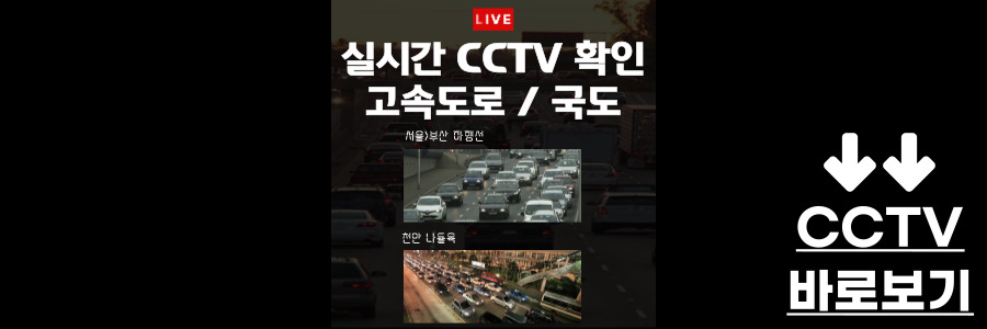 실시간 고속도로 CCTV