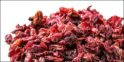 바짝 말린 산수유