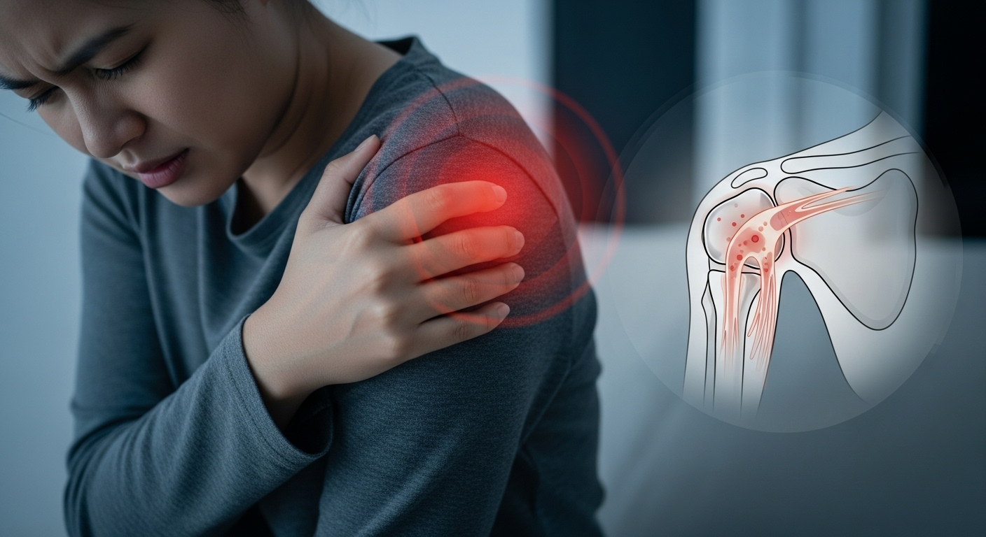 어깨 오십견의 주요 증상 🧐