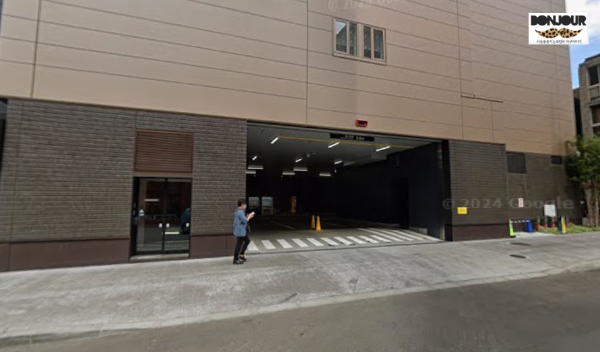 기계식 주차장 입구 이미지