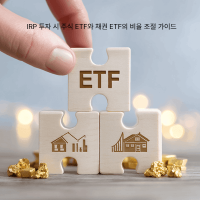 7. IRP 투자 시 주식 ETF와 채권 ETF의 비율 조절 가이드