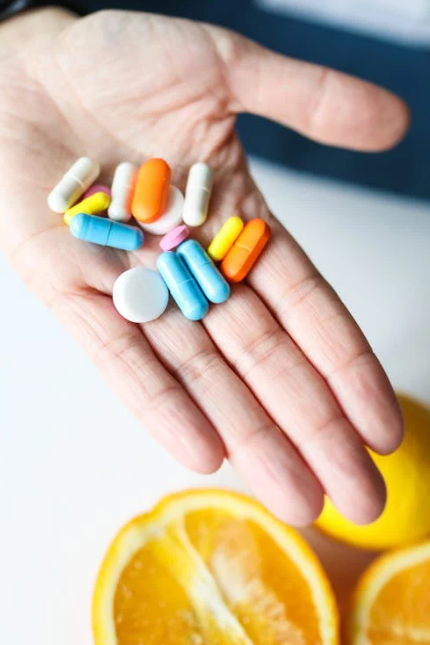 종합 비타민 사진