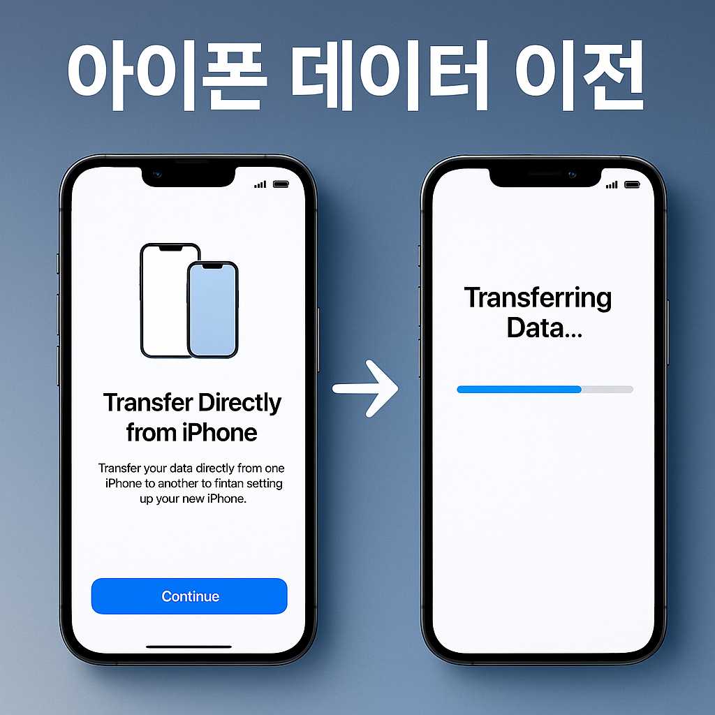 아이폰 데이터 이전