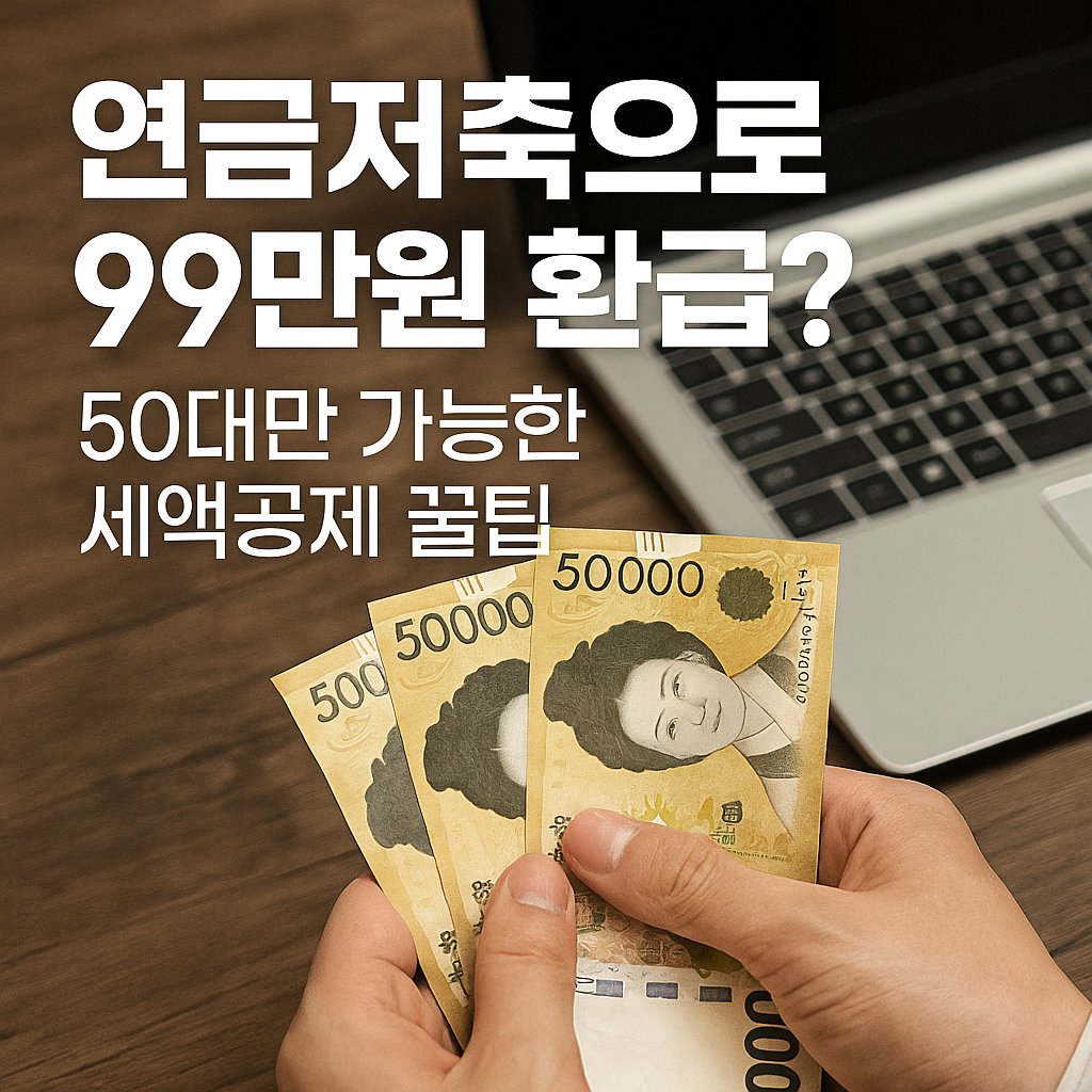50대만 가능한 연금저축 세액공제