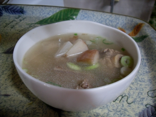 토란국 맛나게 끓이는법