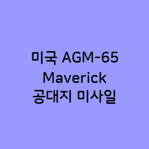 미국 AGM-65 Maverick 공대지 미사일