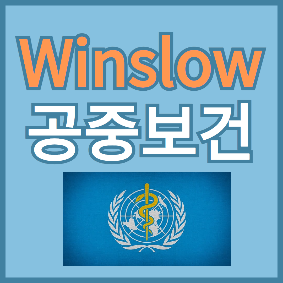 윈슬로의 공중보건 : 정의, 현대적 정의, 지역사회 중심 건강증진, 미래 공중보건의 방향 관련 그림