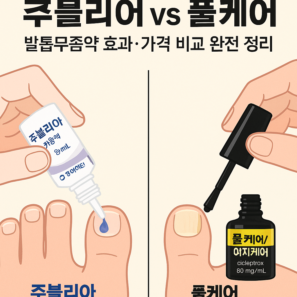 발톱무좀약효과-주블리아-풀케어